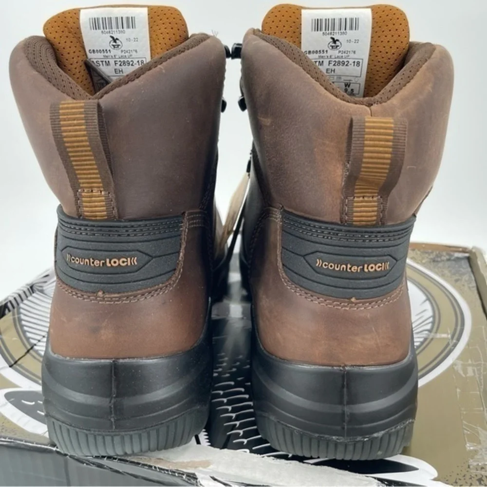 Georgia Men’s FLXpoint Ultra Waterproof Work Boot‎ Brown Size 10.5 Wide NWT